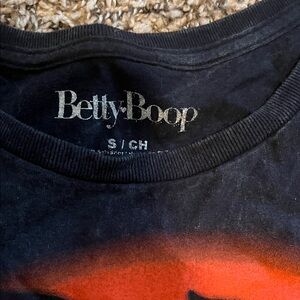 Betty Boop Black and Red Art